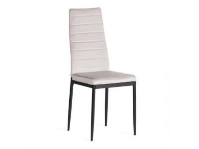 Стул Easy Chair (mod. 24-1) Light grey (светло-серый) HLR14 / чёрный
